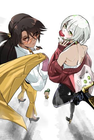 Karin n Yuuna by Aziq_