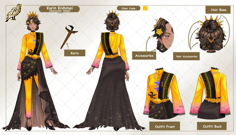 Kishimei's Puteri Perak Character Sheet by Liya0513